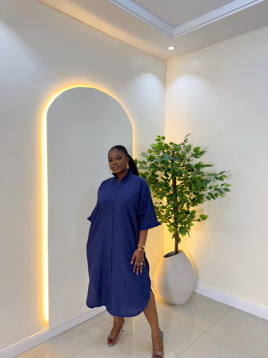 Kaftan Shirt Dress