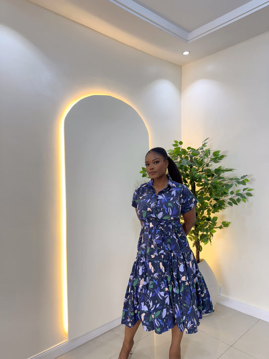 Flora Shirt Dress