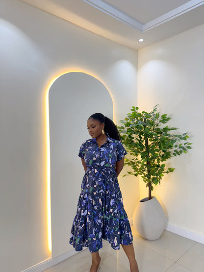 Flora Shirt Dress