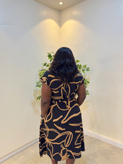 Amari Flared Shirt Dress